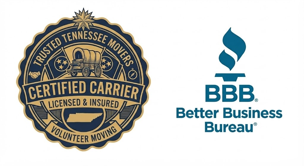 Trusted Tennessee Movers Certified Carrier — Licensed & Insured | BBB Better Business Bureau